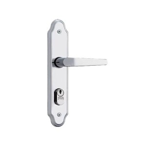 FECHADURA 03 | 803/03 | ESPELHO INOX | EXTERNA | ALAVANCA G | STAM