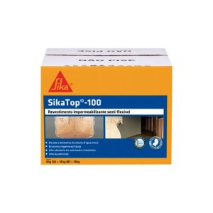 SIKA TOP 100 REVESTIMENTO IMPERMEABILIZANTE SEMI FLEXIVEL | 18kg