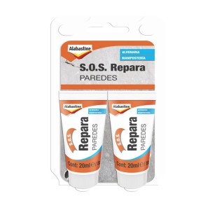 MASSA REPARA PAREDES SOS ALABASTINE | 2x8g | CORAL