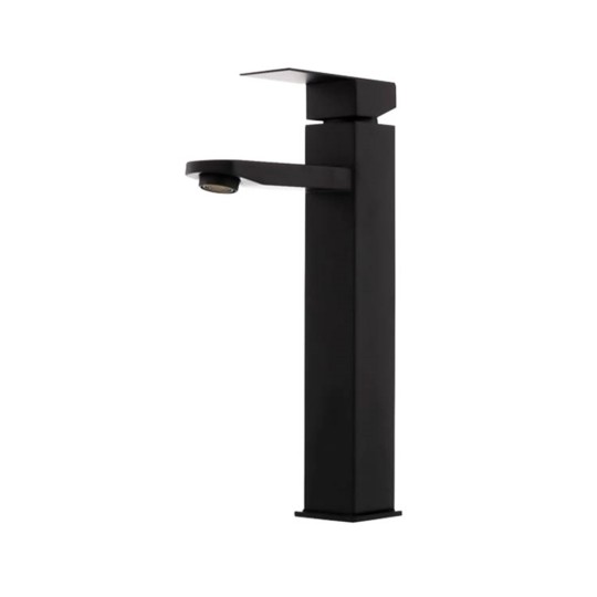 MISTURADOR MONOC P/LAVATORIO | BICA ALTA | TERAMO BLACK | 1199 | DN15 | SIGMA-A