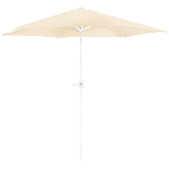 OMBRELONE COM MANIVELA | 2.4m | BEGE | MOR