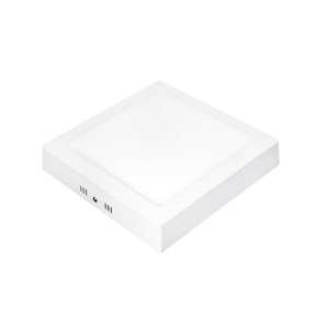 PAINEL LED SOBREPOR QUADRADO 12 | 3000K | 6W | LUZ AMARELA | BIVOLT | AVANT