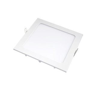 PAINEL LED EMBUTIR QUADRADO 17 | 3000K | 12W | LUZ AMARELA | BRANCO | BIVOLT | AVANT