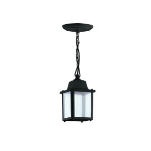 PENDENTE | 8335 | P/1 LAMP. E27 ASPEN PRETO | CLICK INJET