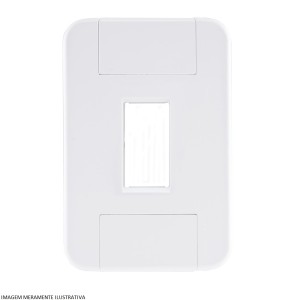 PLACA 4x2 | 1 POSTO VERTICAL | TABLET | BRANCO | TRAMONTINA