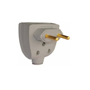PLUGUE SILENTOQUE | 10A | CINZA 2 POLOS MACHO | PIAL