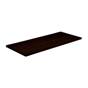 PRATELEIRA CONCEPT | 1.5x20x100 | COM SUPORTE | TABACO | PRATA | PRATI-K