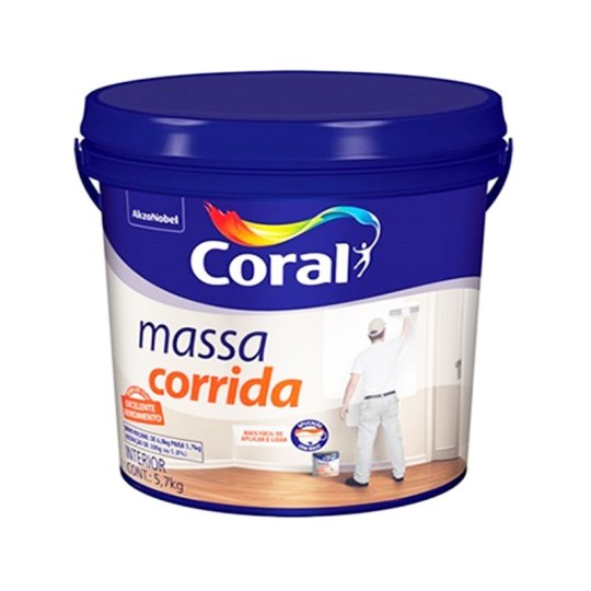 MASSA PVA | BRANCO | 5.7kg | CORAL