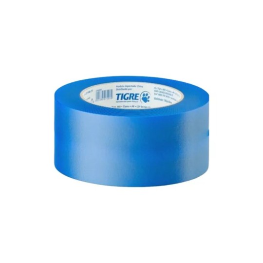FITA CREPE | AZUL BARREIRA UV | 48x50m | TIGRE