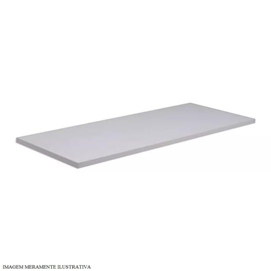 PRATELEIRA FACILITY | 1.5x30x100 | BRANCO | PRATI-K