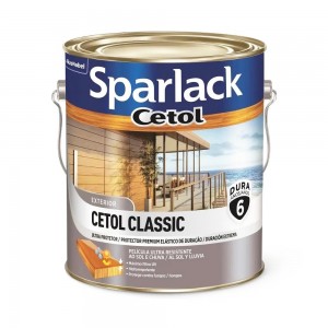 Verniz Impregnante Super Premium Sparlack Cetol Acetinado 3.6 Litros Ipê Coral/Sparlack