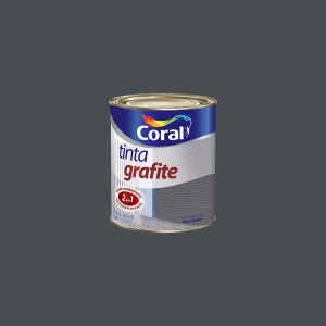 TINTA ESMALTE GRAFITE | ESCURO | 0.9L | CORAL