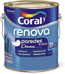 RENOVA PAREDE E TETOS FOSCO | BRANCO | 3.2L | CORAL