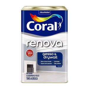 RENOVA GESSO DRYWALL | BRANCO | 18L | CORAL