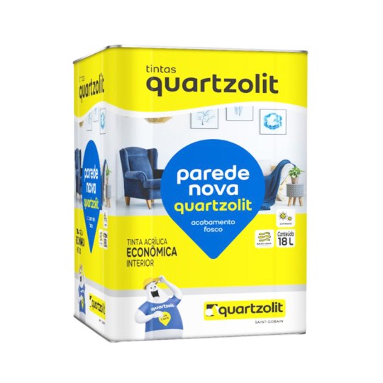 TINTA PAREDE NOVA ECONOMICA | 18lt | AREIA | QUARTZOLIT
