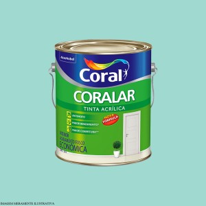 CORALAR ACRILICO + DESEMPENHO | VERDE PISCINA | 3.6L | CORAL