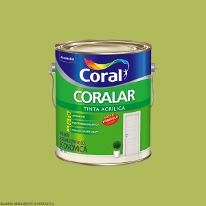 CORALAR ACRILICO + DESEMPENHO | VERDE LIMAO | 3.6L | CORAL