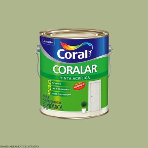 CORALAR ACRILICO + DESEMPENHO | VERDE KIWI | 3.6L | CORAL