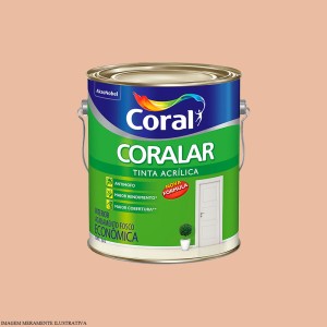 CORALAR ACRILICO + DESEMPENHO | PESSEGO | 3.6L | CORAL