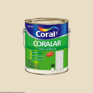 CORALAR ACRILICO + DESEMPENHO | PALHA | 3.6L | CORAL