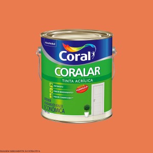 CORALAR ACRILICO + DESEMPENHO | LARANJA MARACATU | 3.6L | CORAL