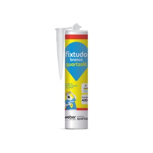 FIXTUDO | 400gr | BRANCO | QUARTZOLIT