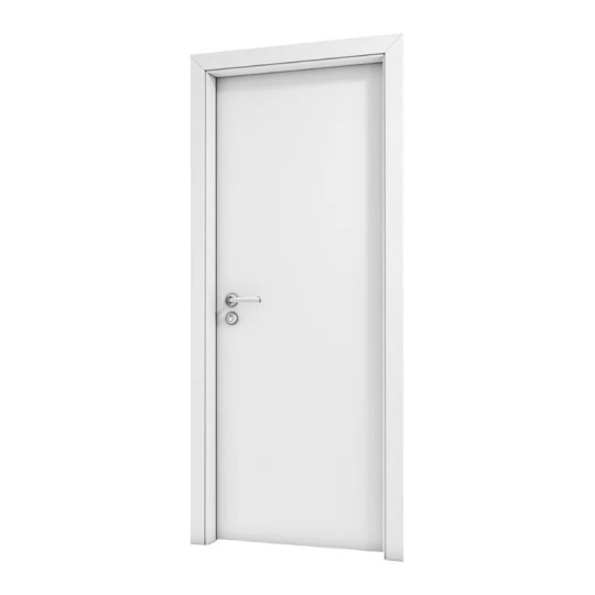 KIT PORTA ESSENZIALE | UV | 210x80x3.5cm | SARRAFO 3mm | BRANCO | CONCREM