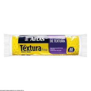 ROLO DE TEXTURA FINA DE ESPUMA | 23cm | 110/75 | ATLAS