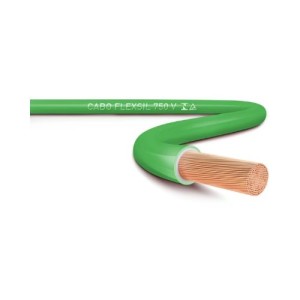 CABO FLEXIVEL | 750 | 6.0 | COM 100m | VERDE | SIL