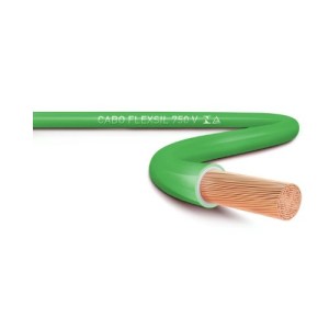 CABO FLEXIVEL | 750 | 4.0mm | COM 100m | VERDE | SIL