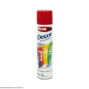 SPRAY MULTIUSO | 360ml | VERMELHO BRILHO | COLORGIN