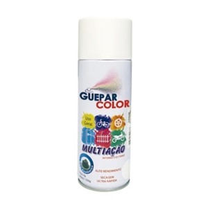 SPRAY MULTIACAO | 400ml | BRANCO FOSCO | GUEPARCOLOR