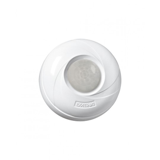 SENSOR DE PRESENCA DE TETO MICROCONTROLADO | 360 | INRUSH CONTROL | COM DIP | EXATRON