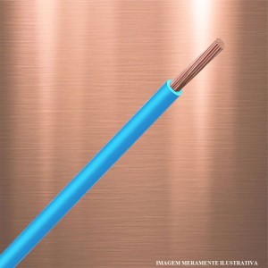 CABO FLEXIVEL | 4.0mm | COM 50m | AZUL | SIL
