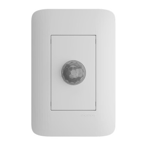 SENSOR DE PRESENCA DE PAREDE MICROCONTROLADO | TOUCH | 110G | 4x2 | BIVOLT | EXATRON