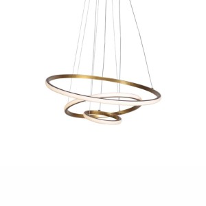 PENDENTE | LED | MONTREAL | OURO FOSCO | 45w | 3000k | TASCHIBRA