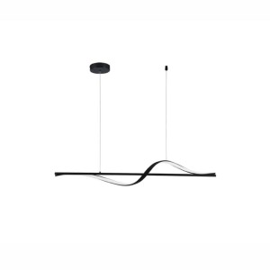 PENDENTE | LED | COASTER | PRETO | 20w | 3000k | TASCHIBRA