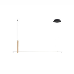 PENDENTE | LED | MANILA | PRETO | 20w | 3000k | TASCHIBRA