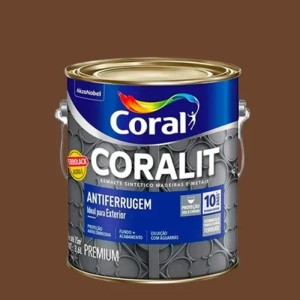 CORALIT ANTIFERRUGEM | TABACO | FERROLACK | 3.6L | CORAL