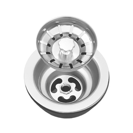 VALVULA DE INOX | COM PINO | 3.1/2 | CROMADO | GHELPLUS