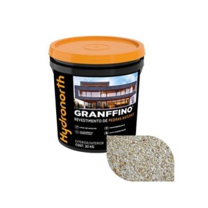TEXTURA GRANFFINO | PEDRAS NATURAIS | PALHA | 20kg | HIDRONORTH