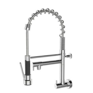 TORNEIRA PARA COZINHA PAREDE | WJ-1168-RM-CR | ROME | CROMADO | JIWI