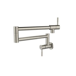 TORNEIRA ARTICULAVEL COZINHA PAREDE | WJ-2269-P-CL-AE | COLUMBIA | ACO ESCOVADO | JIWI