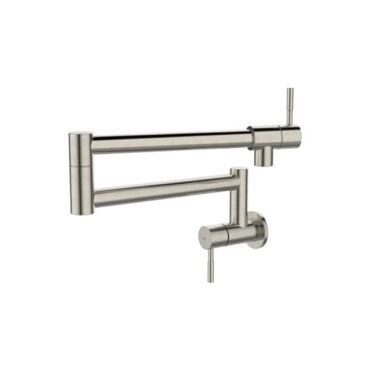 TORNEIRA ARTICULAVEL COZINHA PAREDE | WJ-2269-P-CL-AE | COLUMBIA | ACO ESCOVADO | JIWI