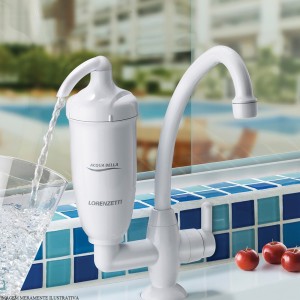 PURIFICADOR DE AGUA C/TORNEIRA BANCADA | ACQUA BELLA | BRANCO | LORENZETTI