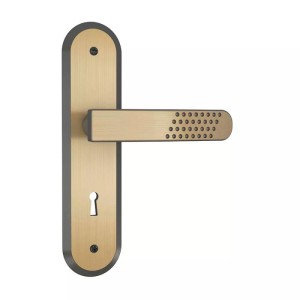 FECHADURA 02 | 1810/21 | ESPELHO OXIDADO | INTERNA | ALAVANCA | STAM