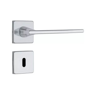 FECHADURA 12 | 3000 | CLASSIC | CROMADA | ROSETA QUADRADA | INTERNO | ALAVANCA | STAM