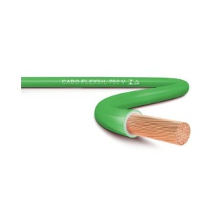 CABO FLEXIVEL | 750 | 2.5mm | COM 100m | VERDE | SIL