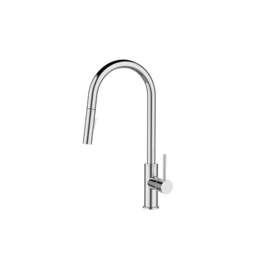 MONOCOMANDO COZINHA MESA | WJ-2216-DB-CR | DUBLIN | BICA MOVEL | CROMADO | JIWI