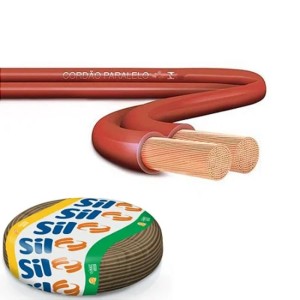 CABO FLEX PARALELO | 2x1.5mm | COM 100m | MARROM | SIL